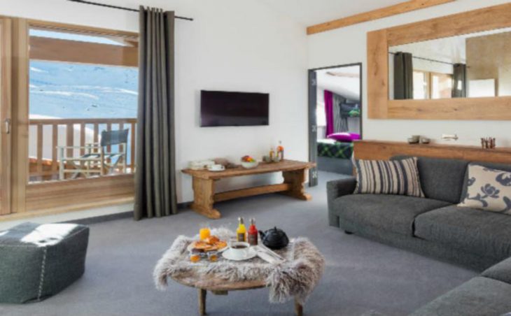 Pashmina Hotel, Val Thorens, Bedroom Lounge
